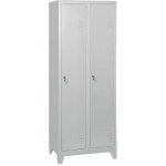 JP 601 N skříň šatní 1850x800x500 mm na nohách šedá – Zboží Dáma