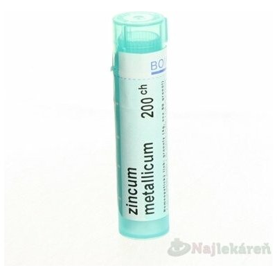 ZINCUM METALLICUM 200CH GRA 1X4G – Hledejceny.cz