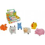 Lena Zvířátka stříkací Veselá farma gumová 6 druhů – Zbozi.Blesk.cz