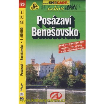 Posázaví Benešovsko 1:6 cyklomapa