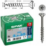 SPAX záp. hlava 3.5x 35 část. závit TX15, certifikovaný, nerez A2 (200 ks) – Hledejceny.cz