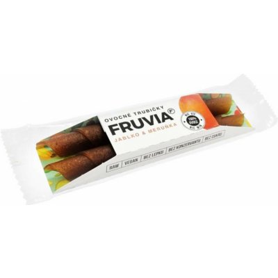 Fruvia Ovocné trubičky Jablko & Meruňka 20 g