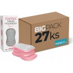 Nanolab Čistící nano houbičky růžové 3 ks – HobbyKompas.cz