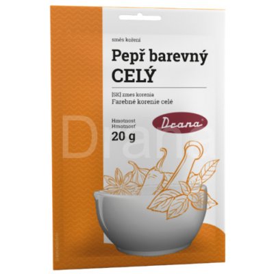 Drana Pepř barevný celý 20 g