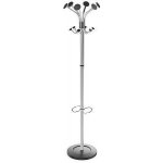 Stojanový věšákkovová tyčplastové koncovkyALBA"Chromy"chromový – Zboží Mobilmania