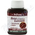 MedPharma Beta karot.10.000 m.j.Pant.+ Paba 107 kapslí – Hledejceny.cz