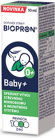 Biopron Baby+ s vitaminem D 0+ 10 ml