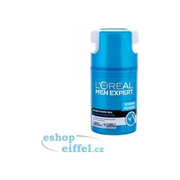 L'Oréal Men Expert Hydra Power osvěžující hydratační pleťové mléko (Water Power Milk) 50 ml