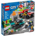 LEGO® City 60319 Hasiči a policejní honička – Zbozi.Blesk.cz