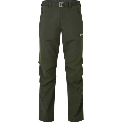 Montane pánské softshellové kalhoty Terra pants Oak Green