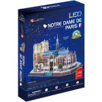 CubicFun 3D puzzle svítící Notre Dame 149 ks – Zboží Dáma