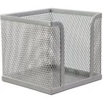 Kovový zásobník na bločky CONCORDE, stříbrný – Sleviste.cz