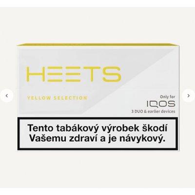 HEETS Yellow Selection krabička od 119 Kč - Heureka.cz