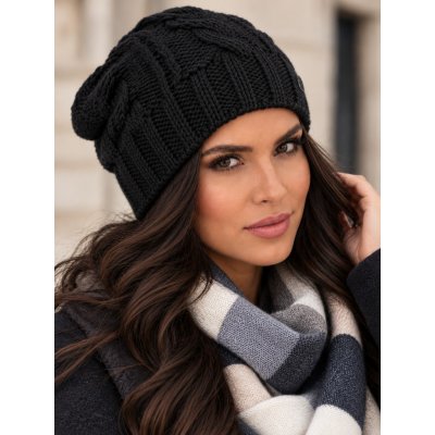 Fashionweek dámská čepice beanie šmoulinka ZIZI-A4 Černá – Hledejceny.cz