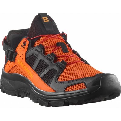 Salomon Techamphibian pánské síťované sandály i do vody 5 479653 red orange black – Zboží Mobilmania