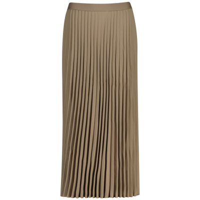 Gant Midi Pleated Skirt Taupe Beige – Hledejceny.cz