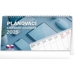 NOTIQUE Stolní Plánovací CZ/SK 25 x 12,5 cm 2025