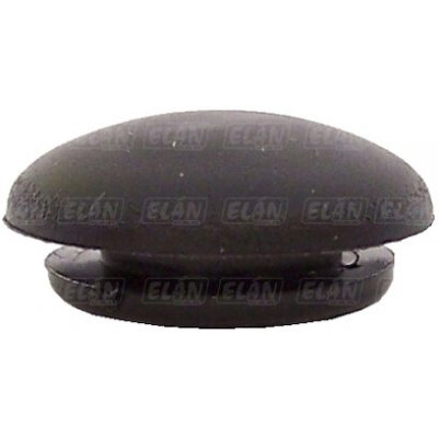 Záslepka gumová kulatá – průměr 9,5 mm (černá) – Zboží Mobilmania