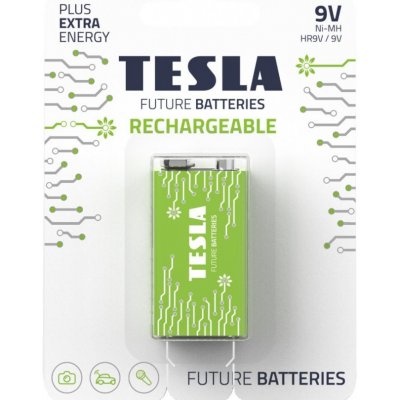 TESLA RECHARGEABLE+ 9V 1 ks 1099137208 – Zbozi.Blesk.cz