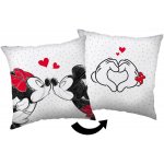 Jerry Fabrics Polštář Mickey and Minnie Love 05 40x40 – Zboží Dáma