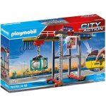 Playmobil 70770 portálový jeřáb s kontejnery – Zboží Dáma