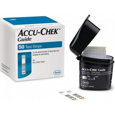 Accu-Chek Guide testovací proužky 50 ks – Zboží Dáma