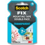 3M Scotch Oboustranná montážní páska do interiéru 19 mm × 1,5 m transparentní – Hledejceny.cz