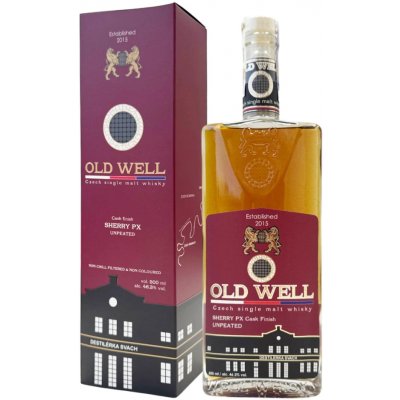 Old Well whisky Sherry PX cask 46,3% 0,5 l (karton) – Hledejceny.cz