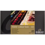 Rembrandt profesionální akvarely sada 48 ks pánviček, plechová krabička – Hledejceny.cz