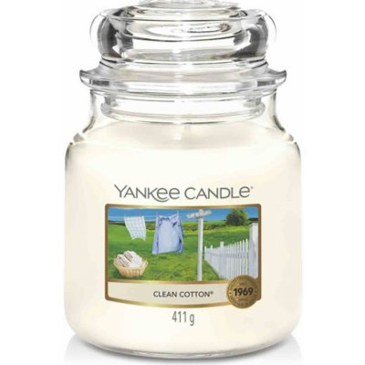 Yankee Candle Clean Cotton 411 g – Zboží Mobilmania