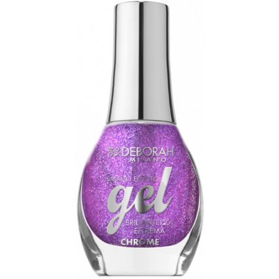 Deborah Milano gelový lak na nehty Chrome, 02 Ultraviolet, 8,5ml – Zboží Dáma