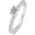 Brilio Silver stříbrný prsten se zirkony RI139W – Zboží Dáma