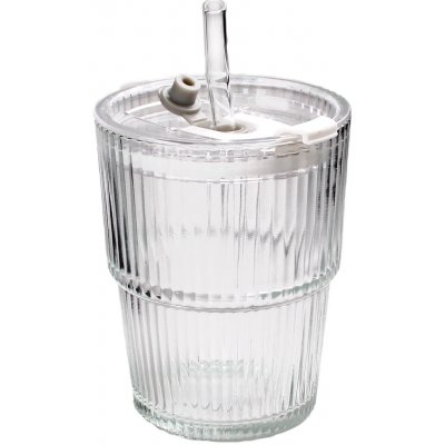 TORO Sklenice s brčkem 320 ml – Sleviste.cz
