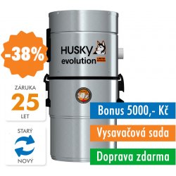 HUSKY Evolution centrální vysavač - Nejlepší Ceny.cz