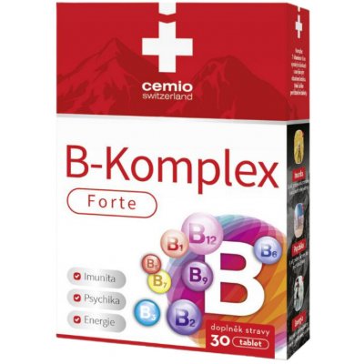 Cemio B-Komplex 30 tablet – Hledejceny.cz