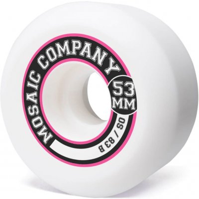 MOSAIC OS COLLEGE WHEELS White 103A 53 mm – Zboží Dáma
