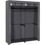 Songmics RYG02GY 43 x 140 x 174 cm šedá – Sleviste.cz