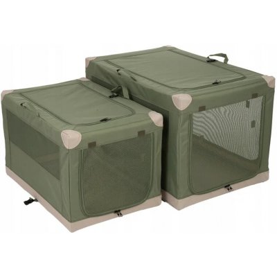 Zooplus Přepravka pro psa zelená M 50 cm x 76 cm 48 cm – Hledejceny.cz