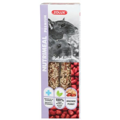 NUTRIMEAL STICK Pochoutka arašídy Myš a Potkan 125 g – Zboží Mobilmania