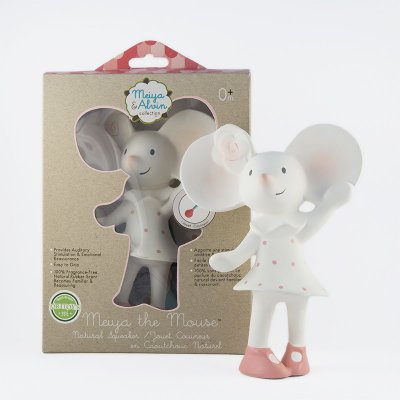 Meiya & Alvin pískátko myška Meiya 100% kaučuk – Sleviste.cz