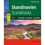 Skandinávie 1:200 000 - 1:400 000 / autoatlas – Sleviste.cz