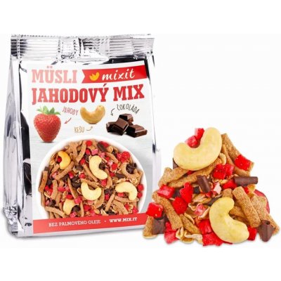 Mixit Jahodový mix do kapsy 60g – Zboží Mobilmania