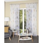 HOME WOHNIDEEN kusová záclona 49462 PAOLO 0705 cervena 225x140 cm (v x s) – Zboží Mobilmania