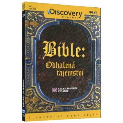Bible: Odhalená tajemství digipack DVD – Zboží Mobilmania