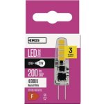 Emos LED žárovka Classic JC A++ 2W G4 Neutrální bílá – Sleviste.cz