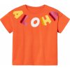 Dětské tričko lupilu Dívčí triko oranžová