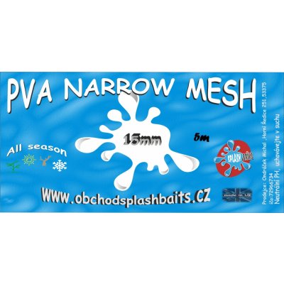 Splashbaits PVA punčocha 5 m 15 mm – Sleviste.cz