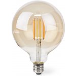 Nedis Wi-Fi chytrá LED žárovka s vláknem/ E27/ G125/ 7W/ 230V/ 806lm/ teplá bílá/ 1800 3000K/ stmívatelná – Hledejceny.cz