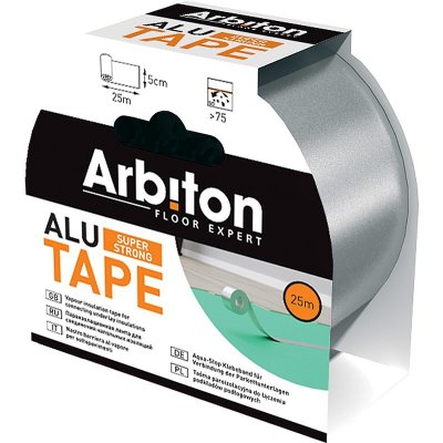Arbiton Lepící páska na spojování podložek Alu Tape 25 m – Zboží Mobilmania