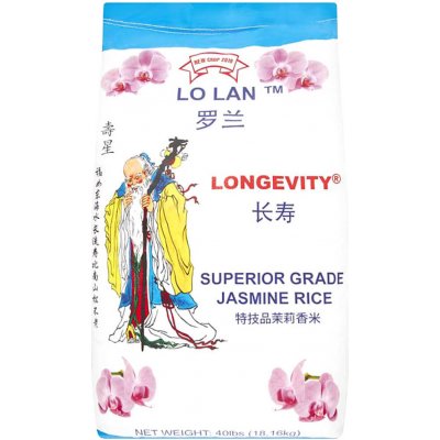 Longevity rýže jasmínová Kambodža 18160 g – Zboží Dáma